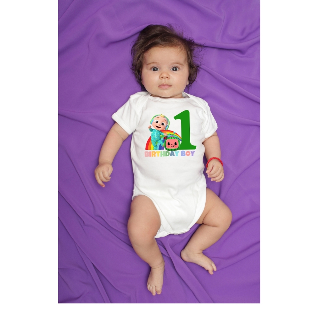 Cocomelon onesie,  Cocomelon bodysuit for boy or girl baby